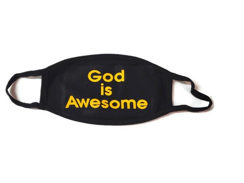 Face mask unisex god - face, is